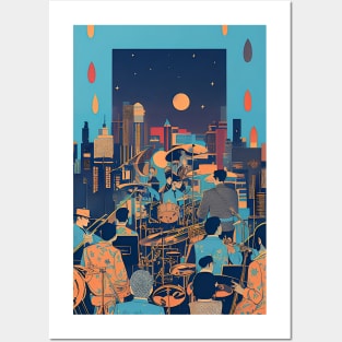 Jazz City Posters and Art